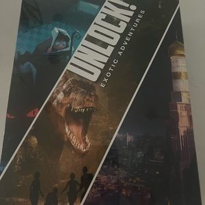 Unlock Secret Adventures Game by Space Cowboys, unopened!